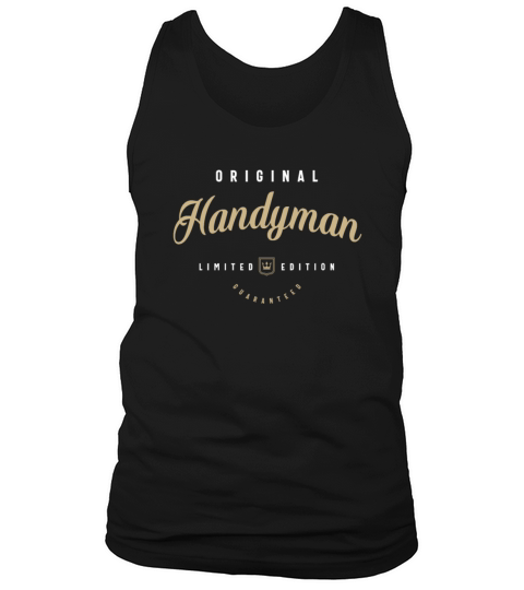 Handyman Funny Job Title Profession Birthday Tank Top Unisex