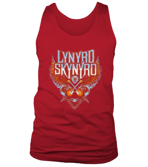 Lynyrd Skynyrd Eagle Guitar shirt Tank Top Unisex