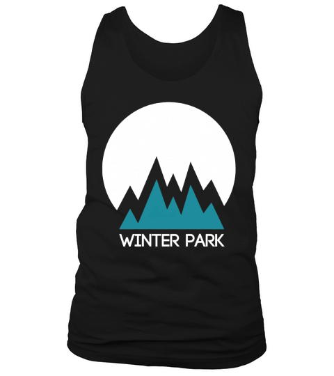 Vintage Style Mountain - Winter Park CO T-Shirt Tank Top Unisex