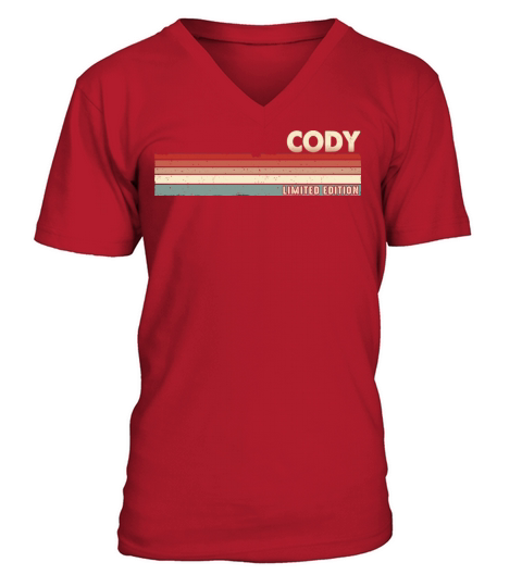 Cody - Funny Retro Vintage Name 80s 90s V-Neck T-shirt