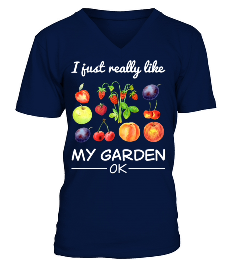 Garden Gardener Hobby Gardener Saying Gift V-Neck T-shirt