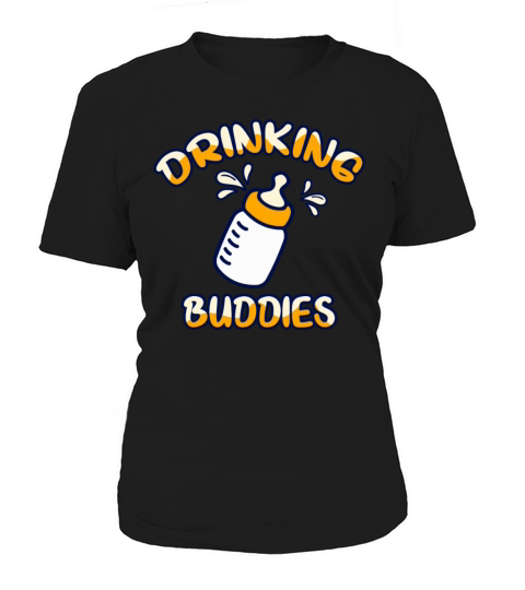 Drinking Buddies Milk Bottle Matching Women's T-Shirt