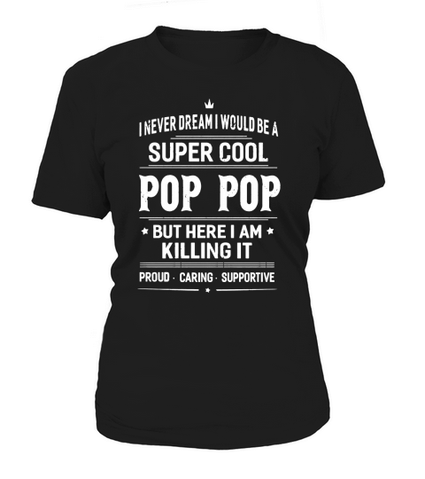 Super Cool Pop Pop Grandpa Fathers Day Gifts Mens T-Shirt Women's T-Shirt