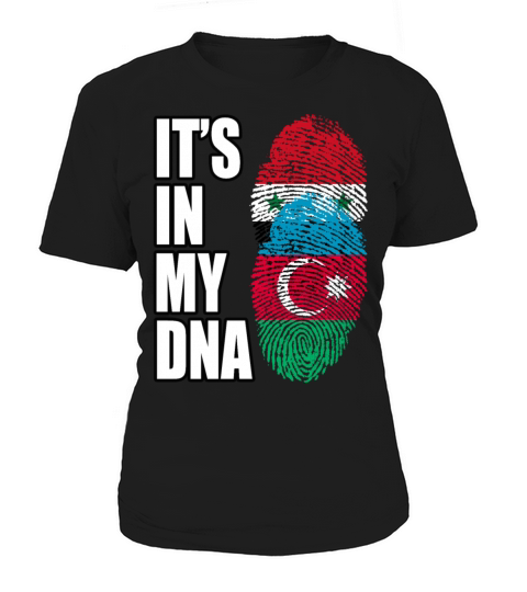 Syrian And Azerbaijani Vintage Heritage DNA Flag Women's T-Shirt
