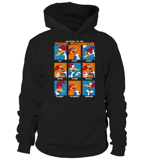 Emotion Of The Woody Woodpecker shirt Hoodie Unisex