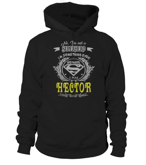 HECTOR . HECTOR superhero Hoodie Unisex