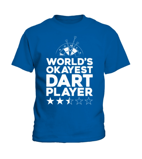 Darts Board Vintage WorldS Kids T-Shirt