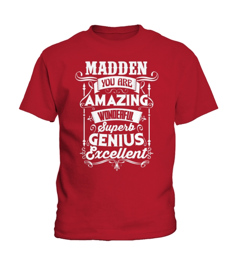 Funny Vintage Tshirt for MADDEN Kids T-Shirt