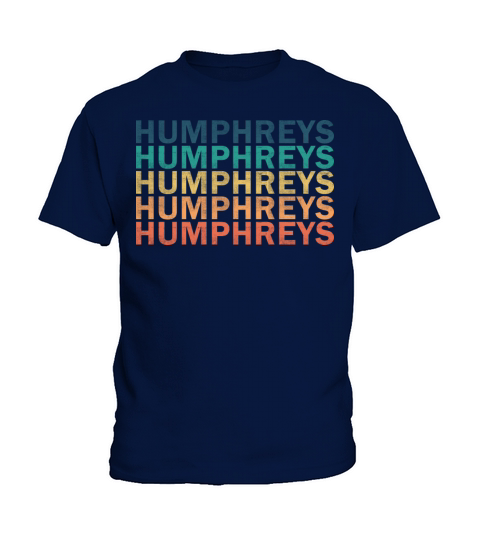 Humphreys Name T Shirt - Humphreys Vintage Retro N Kids T-Shirt