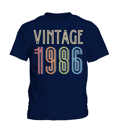 vintage 1986 Kids T-Shirt
