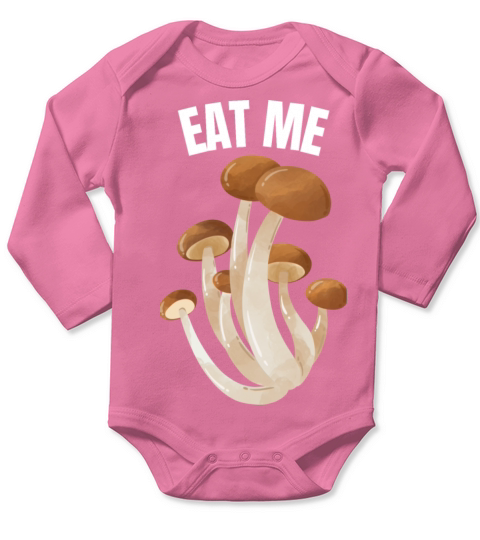IDEE CADEAU CUEILLEUR DE CHAMPIGNON Long Sleeve Baby One-Piece