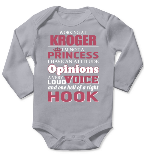 KROGER (5) Long Sleeve Baby One-Piece