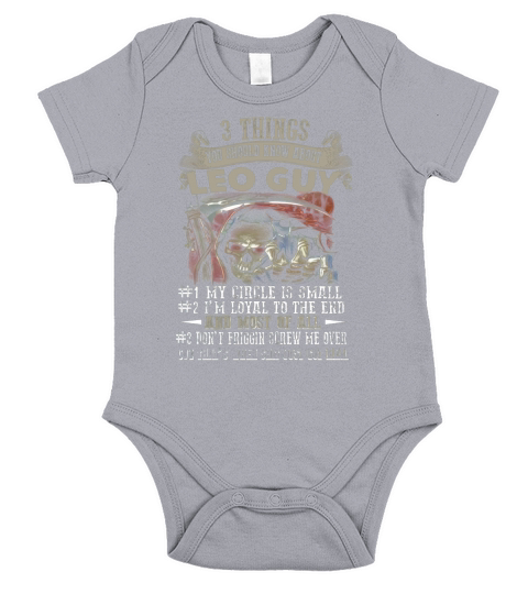 3 Things You Should Know About Leo Guy Short Sleeve Baby One-Piece