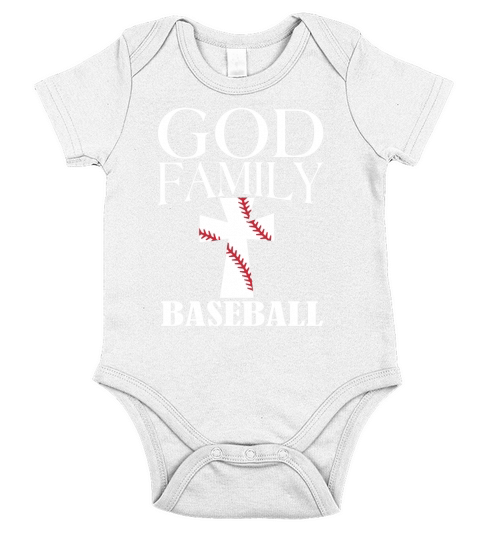 GOT FAMILY BASEBALL Short Sleeve Baby One-Piece