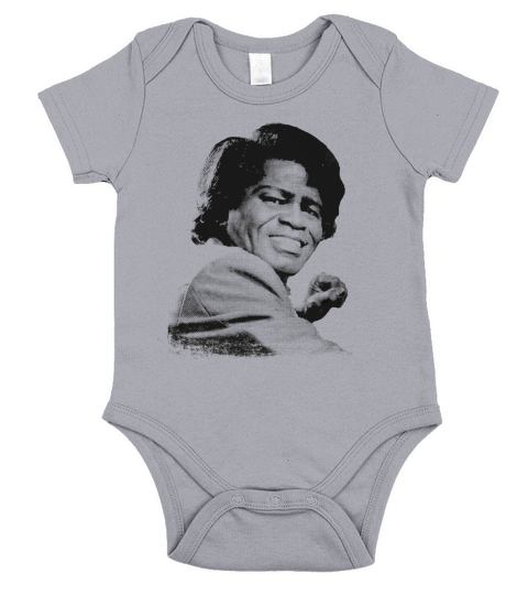James Brown Art TShirt Short Sleeve Baby One-Piece