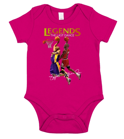 Legends the last dance Michael Jordan shirt Short Sleeve Baby One-Piece