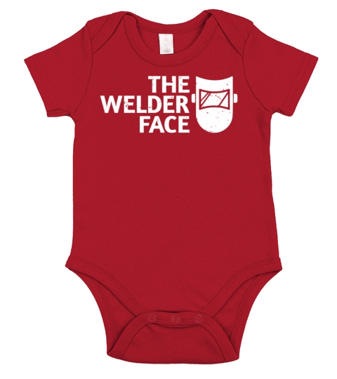 The welder face Short Sleeve Baby One-Piece