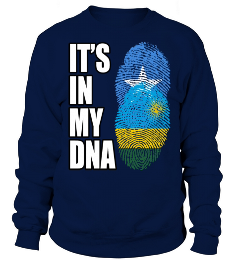 Somali And Rwandan Vintage Heritage DNA Flag Sweatshirt Unisex