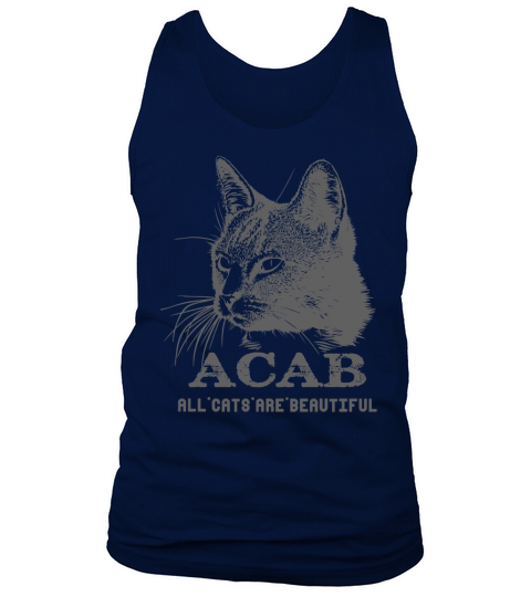 All cats are beautyful Acab Tank Top Unisex