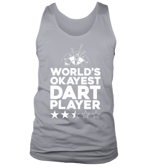 Darts Board Vintage WorldS Tank Top Unisex