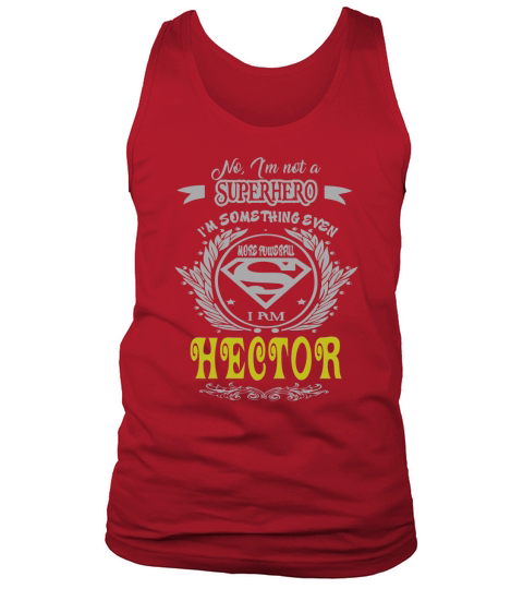 HECTOR . HECTOR superhero Tank Top Unisex