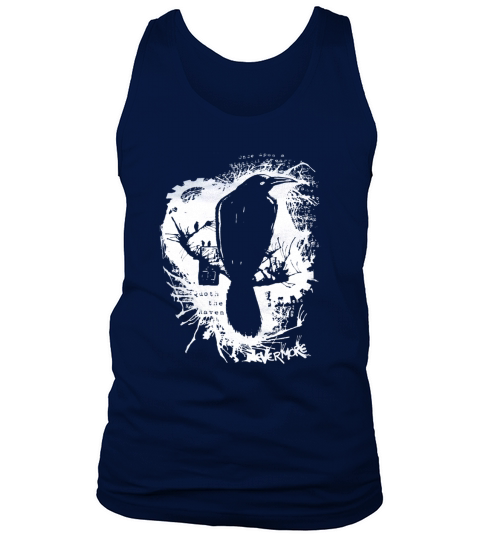 Quoth The Raven Frontside Tank Top Unisex