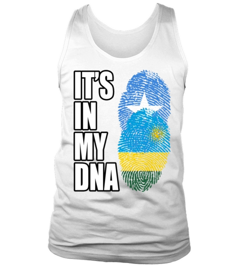 Somali And Rwandan Vintage Heritage DNA Flag Tank Top Unisex