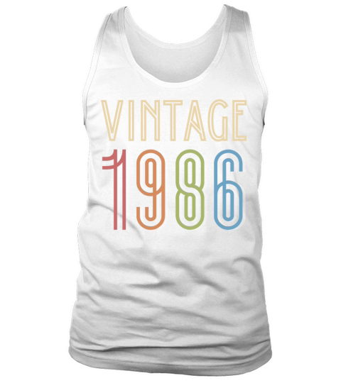 vintage 1986 Tank Top Unisex