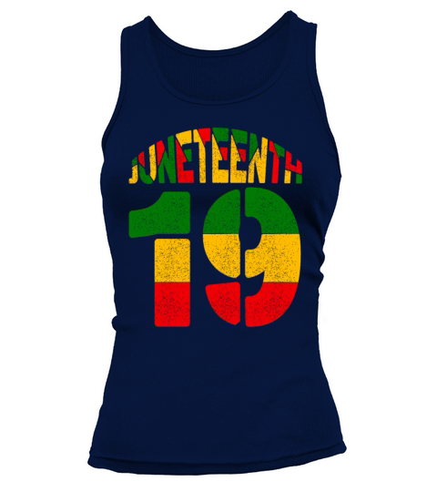 June 19 Afro - American Black Pride - Vintage Tank top Woman