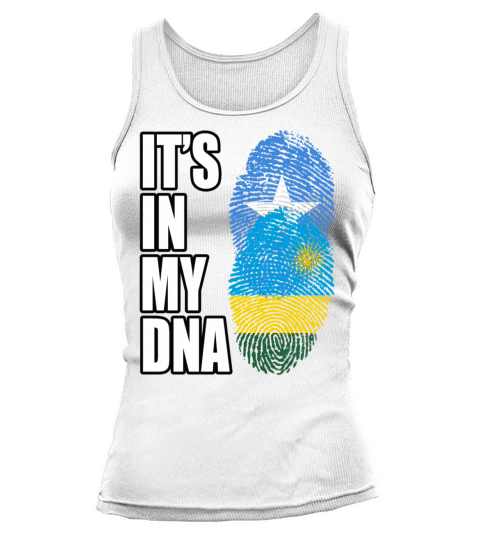 Somali And Rwandan Vintage Heritage DNA Flag Tank top Woman