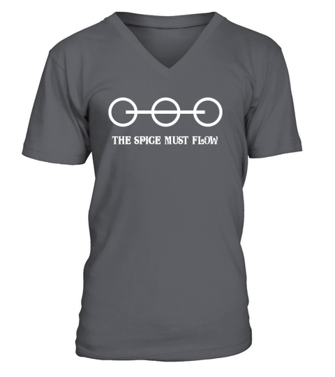 DUNE THE SPICE MUST FLOW FUNNY T-Shirt V-Neck T-shirt