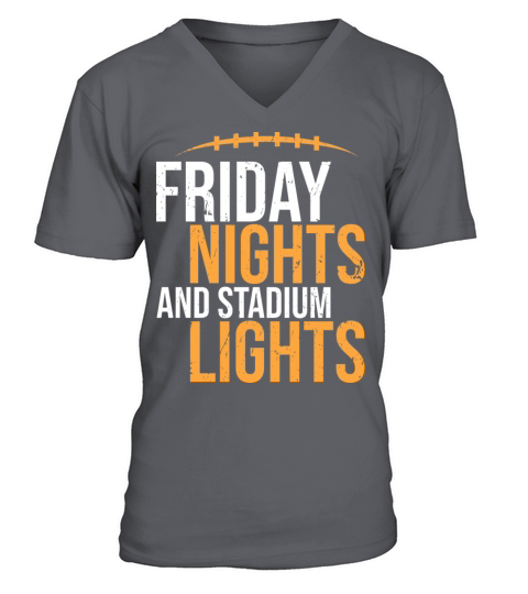 Friday Nights and Stadium Lights American Football V-Neck T-shirt