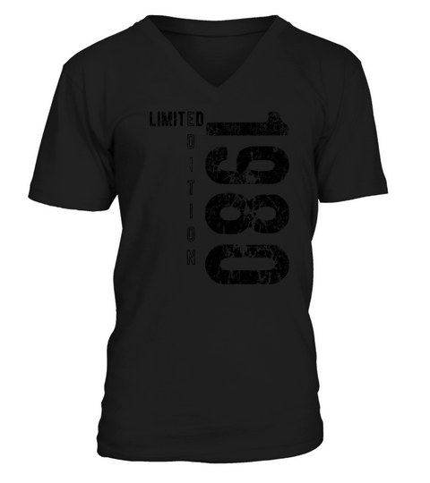 Limited Edition 1980 birthday year 1980 gift V-Neck T-shirt