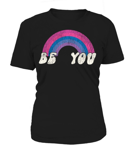 Bisexual Bi Pride Flag Rainbow Be Women's T-Shirt