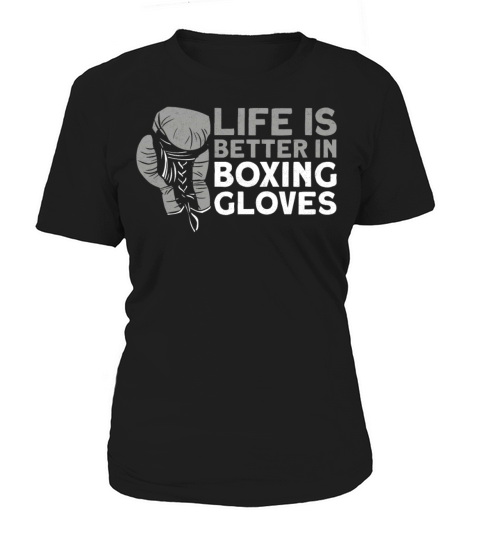 Boxing Gloves Vintage Life Is Women's T-Shirt