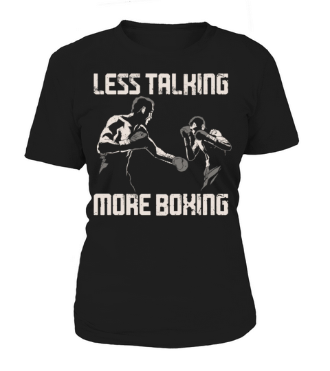 Boxing Vintage Less Talking More Women's T-Shirt