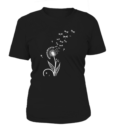 Dragonflies Dandelion Women's T-Shirt