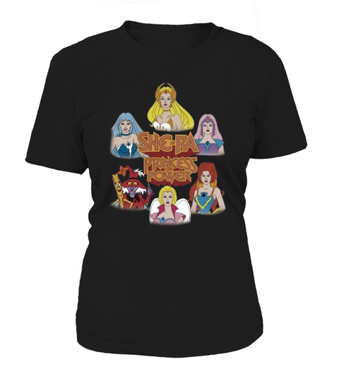 She-Ra Princess of Power-Girls of The Great Rebellion-Color shirt Women's T-Shirt