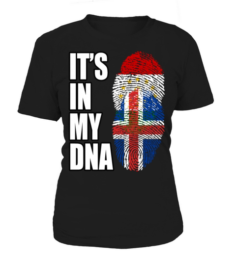 Tajikistani And Icelandic Vintage Heritage DNA Fla Women's T-Shirt