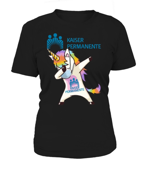 Unicorn mask dabbing kaiser permanente shirth Women's T-Shirt