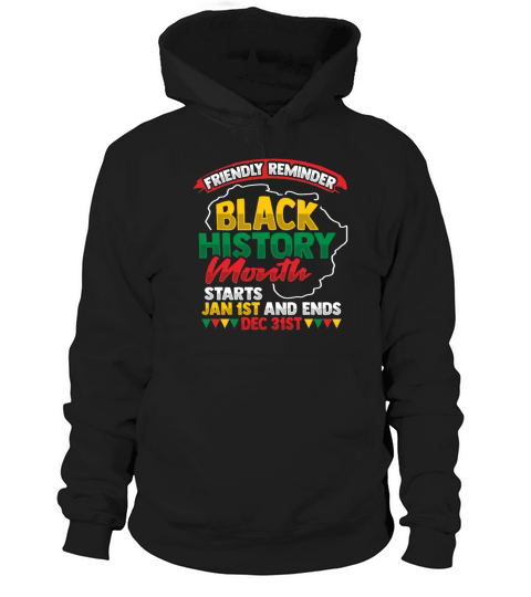 Black History Month Design for a African American Hoodie Unisex