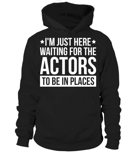 Stage Crew Quote for a Stage technician Hoodie Unisex