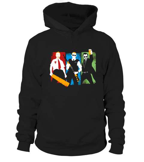 Three Flavours Cornetto Trilogy Hoodie Unisex