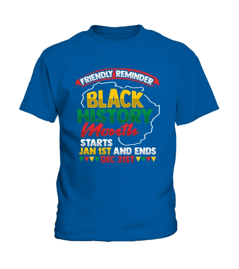 Black History Month Design for a African American Kids T-Shirt