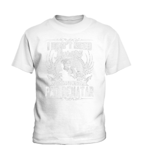 Je n&#39;ai pas besoin de thérapie J&#39;ai juste besoin d&#39;écouter Pat Benatar TShirt Kids T-Shirt