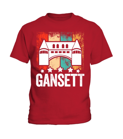 Narragansett - Rhode Island Gansett Retro Vintage Kids T-Shirt