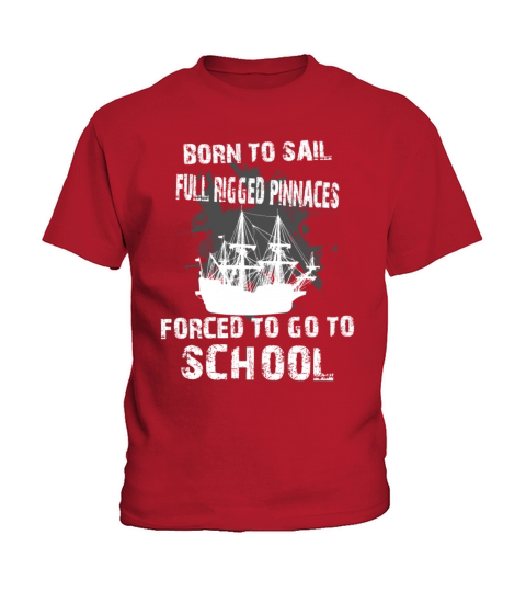 RETRO FULL RIGGED PINNACE VINTAGE RACING Kids T-Shirt