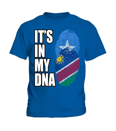 Somali And Namibian Vintage Heritage DNA Flag Kids T-Shirt