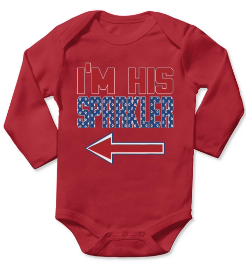 Fourth of July Couples Independence Day shirt Long Sleeve Baby One-Piece