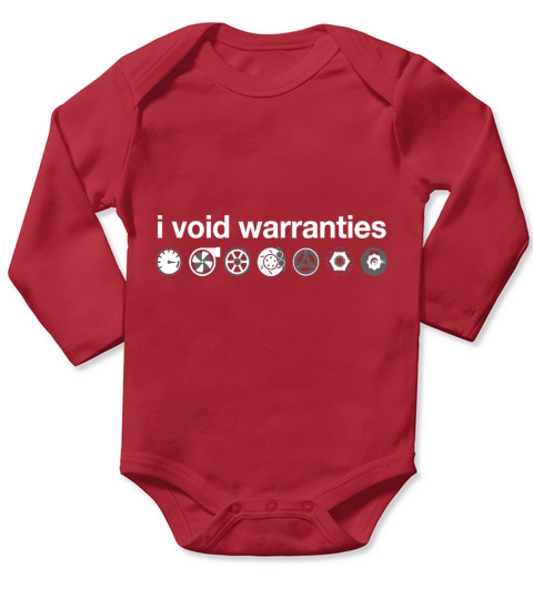 I Void Car Warranties T-Shirts Long Sleeve Baby One-Piece